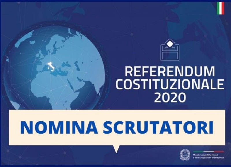 Expired: Referendum Costituzionale di domenica 29 marzo 2020: adunanza pubblica per la nomina degli scrutatori