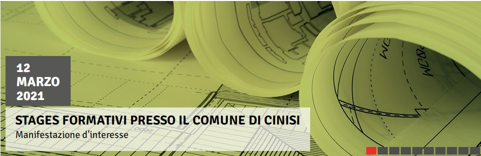 Expired: STAGES FORMATIVI PRESSO IL COMUNE DI CINISI