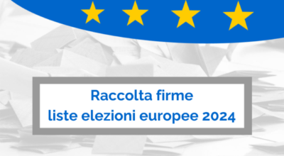 Elezioni Europee 2024: raccolta firme “Democrazia Sovrana”